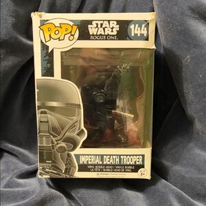 Funko Imperial Death Trooper Pop! — Black with Green Visor Accents